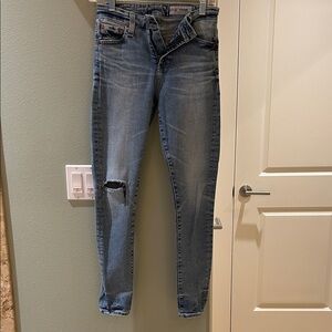 Women's AG Denim Blue Jeans